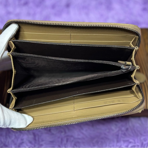 BOTTEGA VENETA Woven Zip Around Long Wallet - Picture 9 of 13